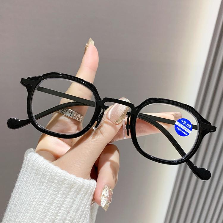 Anti-Blue Light Retro Round HD Reading Glasses