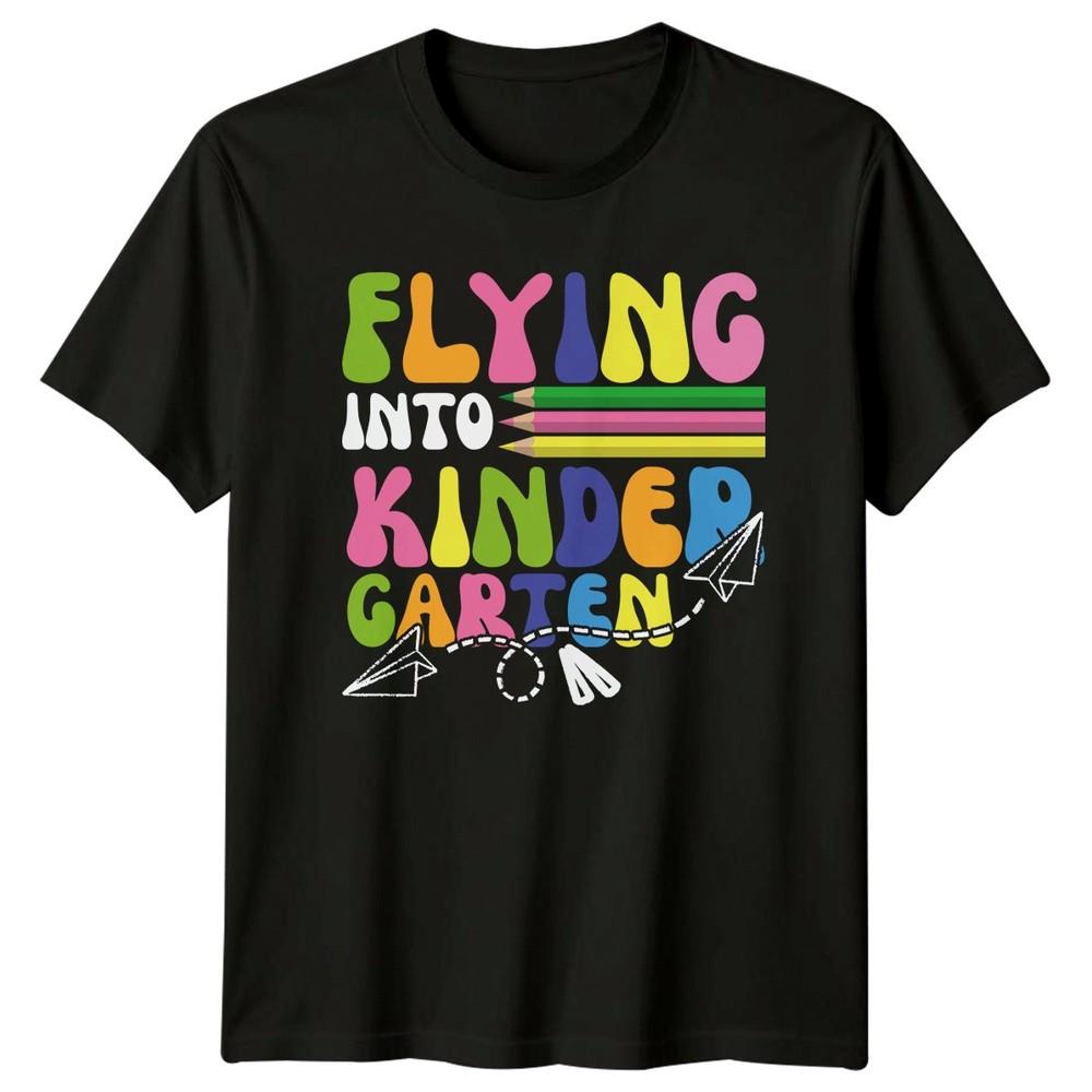 Flying Into Kindergarten TShirt Kindergarten Back To School Gift For Him