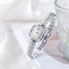 Fritillary Decorative Women'S Watch Fashionable Light Luxury Diamond-Encrusted Alloy Fashionable Quartz Watch Temperament Simple Watch