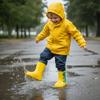 Non-Slip Children Rain Boots EVA Water Shoes Cute Waterproof Shoes  Outdoor Use