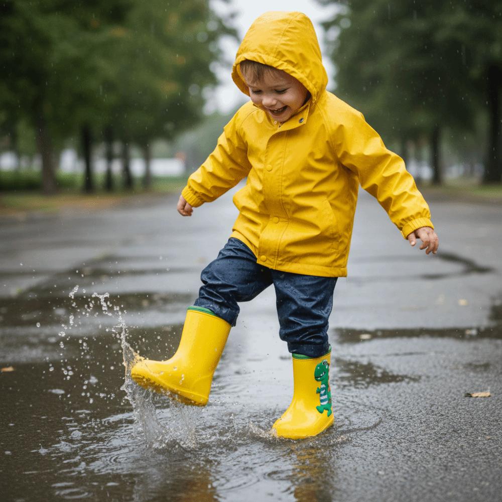 Non-Slip Children Rain Boots EVA Water Shoes Cute Waterproof Shoes Outdoor Use