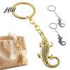 Car Key Holder Metal Crocodile Keychain for Backpack, Simulated Animal Shape Chain Ring, Decorative Pendant Backpacks and Handbags Charms