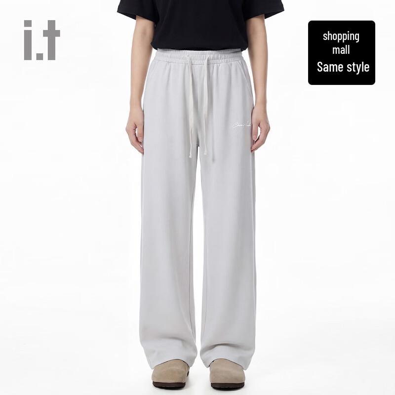 CHOCOOLATE Unisex American Retro Straight Knit Casual Pants