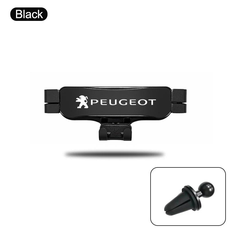 Gravity Phone Holder Car Air Vent Clip Mount Smartphone Stand For Peugeot 206 307 308 3008 207 208 407 408 4008 508 2008 301 205