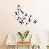 12pcs 3D Mirror Butterfly Wall Stickers Removable DIY Wall Painting Party Wedding Decoration Living Room Decals Home Room Decor
