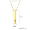 European and American Yoga Meditation Whistle Necklace, Stainless Steel Breathing Regulation Mindfulness Decompression Cylinder Jewelry Necklace