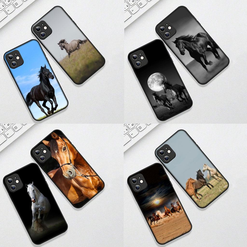 Running Wild And Free Horse Phone Cover for Motorola Moto G86 G14 G35 G34 G45 G55 G64 G75 G85 G24 G15 G54 G57 Power Soft Case