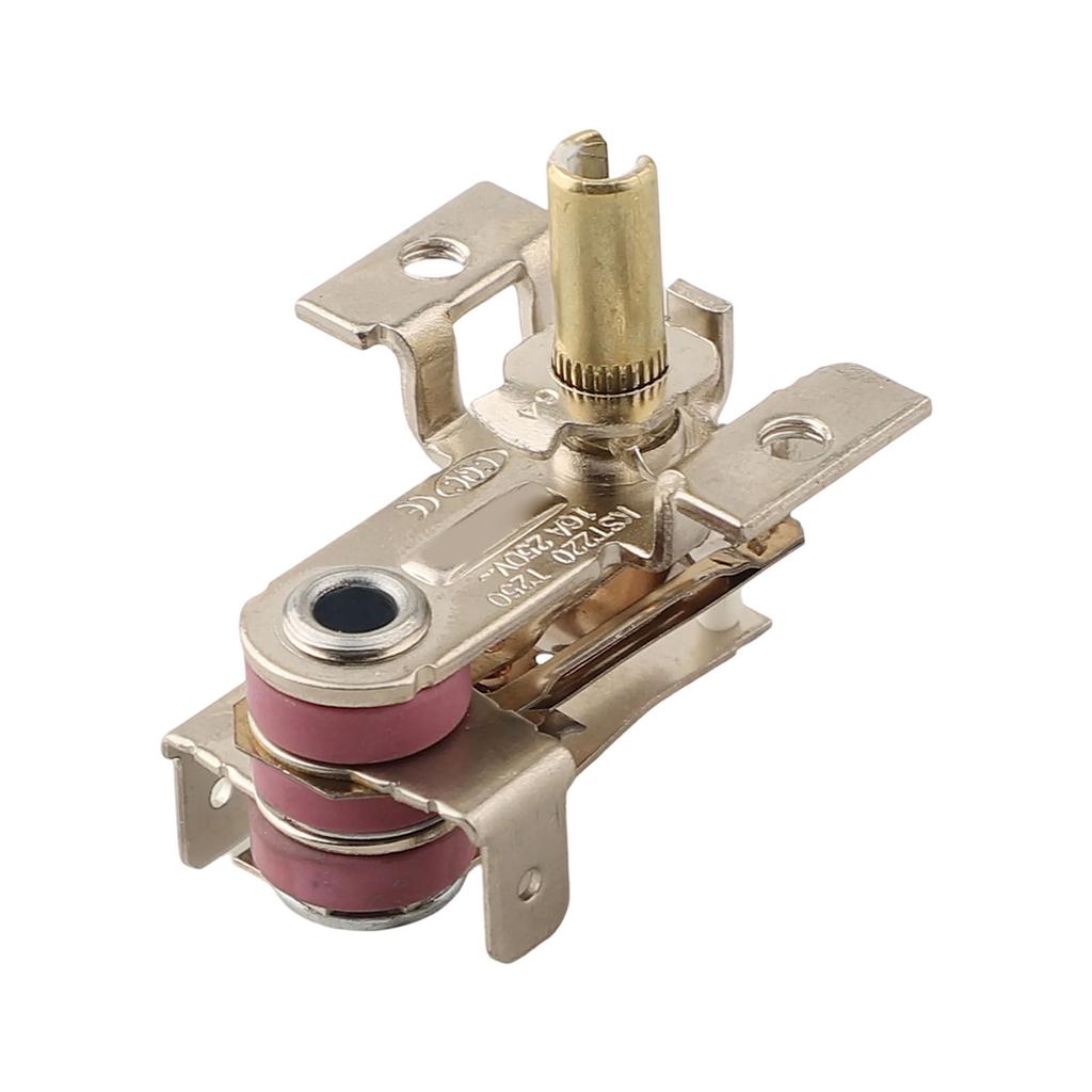 AC 250V Thermostat Adjustable Thermostat Home Appliance Professional Use Steel Construction Wide Application 16A Load Capacity