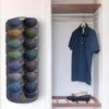 7/14 Grids Large Baseball Display Rack Door Back Wall Non-woven and Display Baseball Storage Hat Organizer Storage Hanging