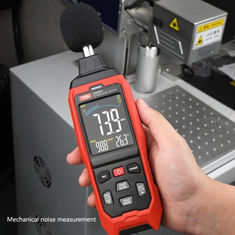 Digital Sound Level Meter Reliable Industrial Volume Detectors Volume Evaluators Sound Level Test for Home and Workplace