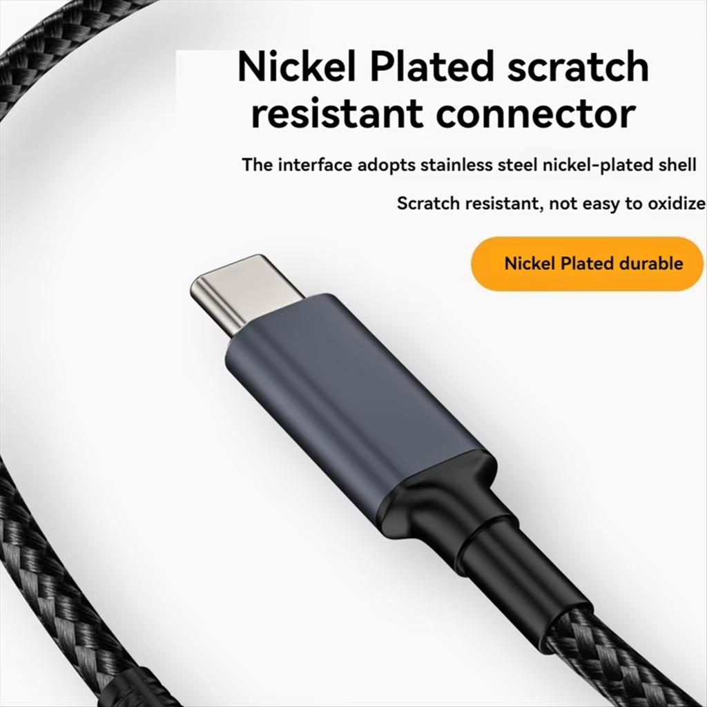 140W DC Square Plug Universal Laptop Charger To 5V 9V 20V USB-C Type-C PD Power Adapter Converter Fast Charging Cable Cord for