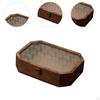 Desktop Storage Box Container Reusable Decorative Retro Styles Display Stand Organization for Office