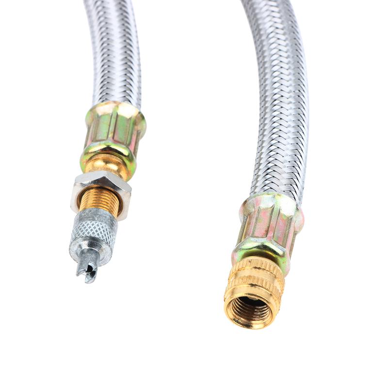 2PCS Heat-Resistant Aluminum Alloy Car Tire Valve Extension Stem High Quality Universal Auto Part for Truck RV Trailer