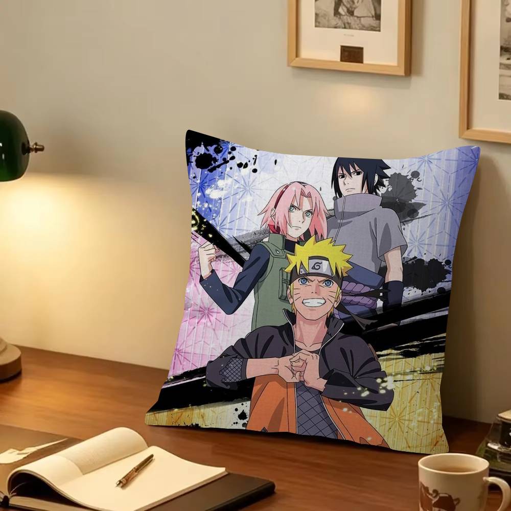 NARUTO anime Cushion Cover Decorative Pillow Sofa Home Decor case pillow cases