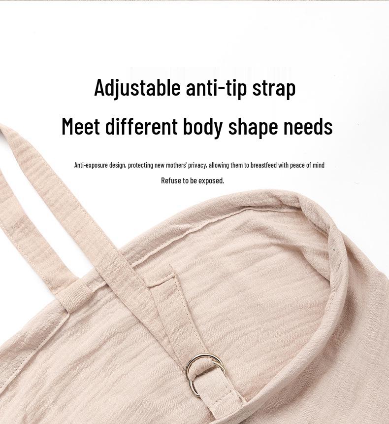 Double-Layer Pure Cotton Baby Blanket & Nursing Shawl