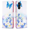 For Samsung Galaxy A15 4G Case Pattern Printing PU Leather Wallet Phone Cover