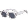 New High Quality Square Rivet Sunglasses Men Punk Rectangle Design Retro UV400 Sun Glasses Fashion Eyewear