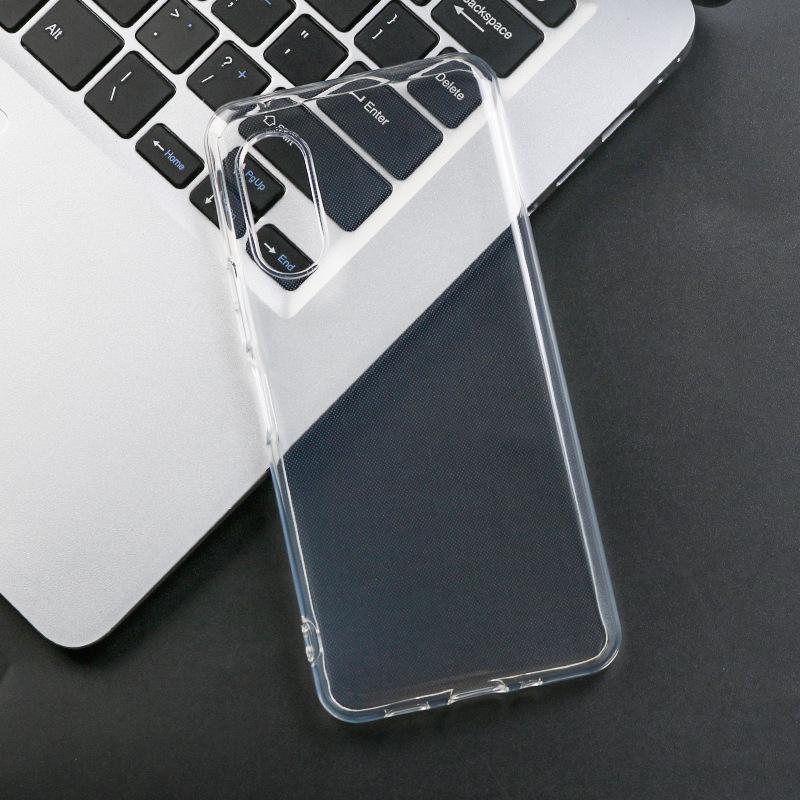 Прозрачный чехол из ТПУ с матовым покрытием для телефона Fujitsu Arrows N F-51C