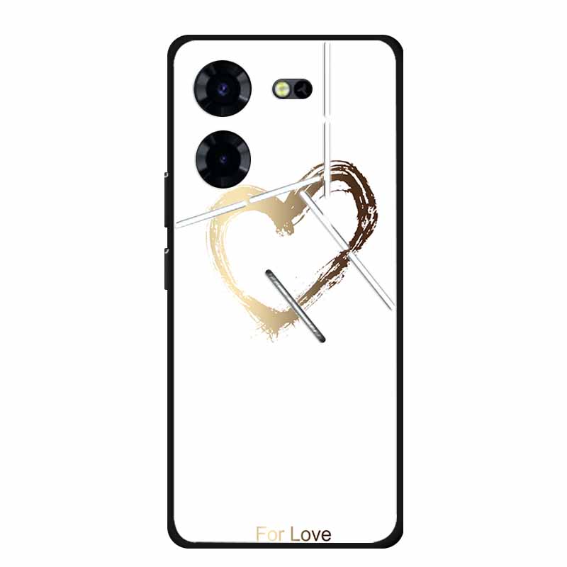 Luxury Case For Tecno Pova 5 Pro 5G TPU Soft Silicone Back Cover for Tecno Pova5 Pro 2023 LH8n Phone Cases Cute 6.78" New etui