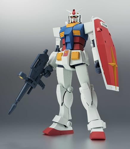 TAMASHII NATIONS ROBOT SPIRITS Mobile Suit Gundam <SIDE MS> RX-78-2 Gundam Ver. A.N.I.M.E. (Reissue) Approx. 125mm PVC & ABS Painted Action Figure