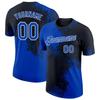 Individuelles Name Nummer 3D Farbblockmuster T-Shirt Neues Design Pop Herren Fußball Kurzarm Oberteile Schnelltrocknend Unisex Individuelle T-Shirts