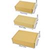 5Pcs Multi Size Brown Kraft Paper Gift Box Christmas Cookies Candy Packaging Box Wedding Gifts For Guest Handmade Soap Wrapping