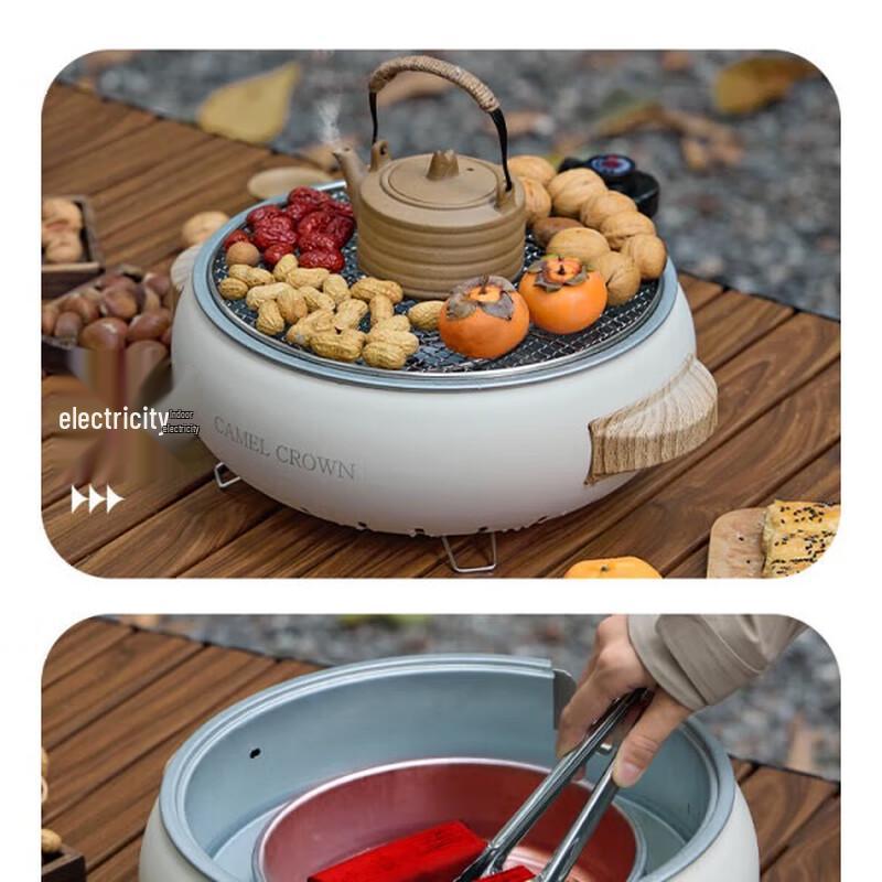 Camel Indoor Electric Grill & Tea Stove Set