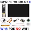 ESP32-P4-ETH RJ45 POE DSI/MIPI 10.1 inch LCD Display Touchscreen/CSI Camera/Audio Speaker AI Deepseek