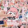 50 Cute Spy X Family Waterproof Stickers for Water Bottles & Laptops