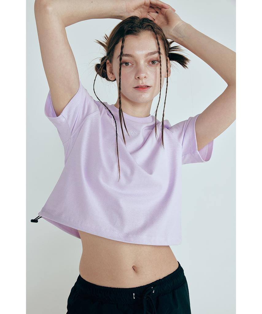 Kinetikeullo String Crop T-Shirt (Lavender)