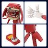 MOC Animated Figure Sonices Model Building Blocks Horror Sinful Hedgehog Action Figure Assembling Bricks Toy Halloween Gift