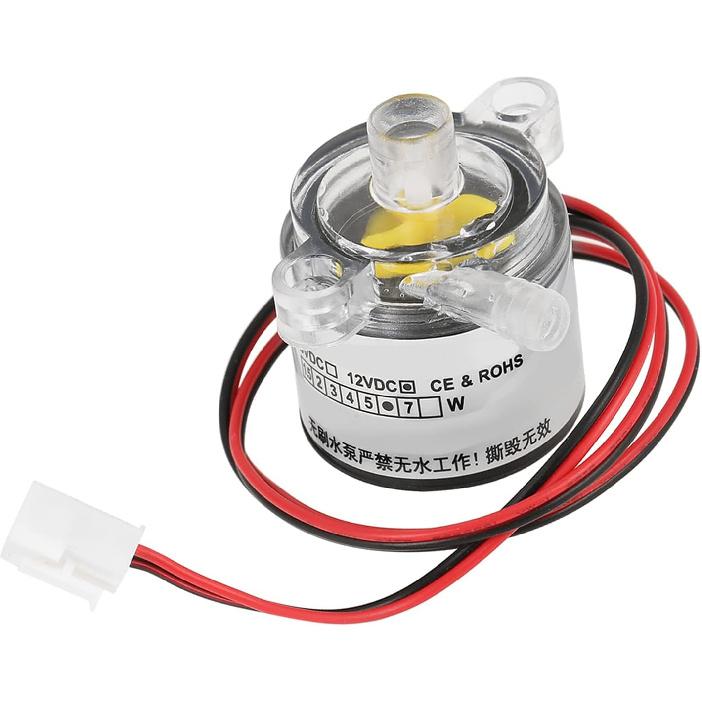 Brushless DC, Submersible, White Food Grade Brushless Submersible for Aquarium, Fountain, Small Fish Pond (6W)