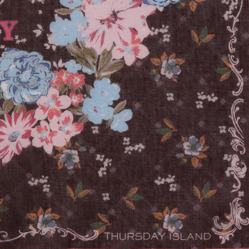 Thursday Island Flower Wreath Bandana_T256MHC140W