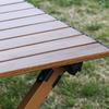 Camping Folding Table Chicken Rolls Table Camping Picnic Barbecue Travel Fishing Equipment