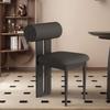 Nordic Solid Wood Dining Chair with Upholstered Soft Backrest - Cotton & Linen Fabric, Designer Style for Home or Cafe Use