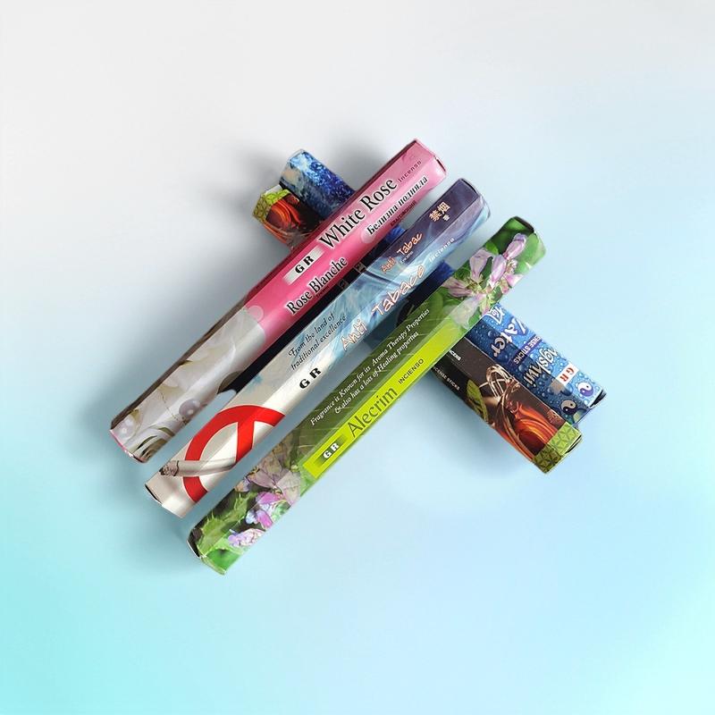 Natural White Sage Jasmine Kamasutra Insense Sticks Indian Indoor Aromatherapy for Pray Yoga Meditaion Palo Santo Home Fragrance