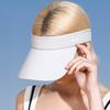 Wide Brim Sun Protection Hat UV Protection Female Sunshade Hat Foldable Empty Top Hat  Women