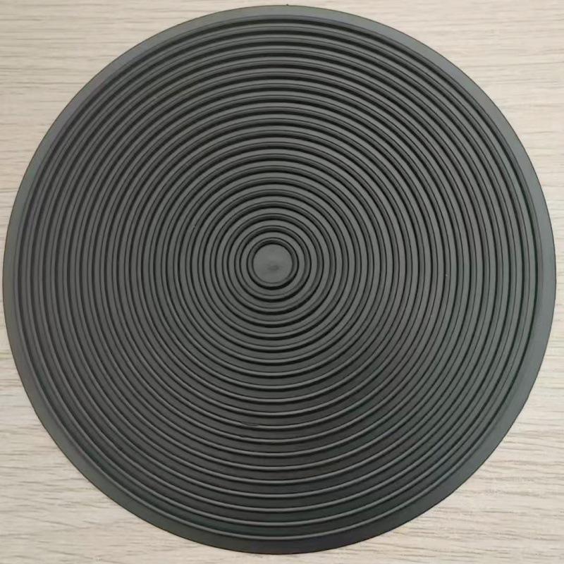 Black MS5 Wood Grain Rubber Sheet & Paint Applicator Tool