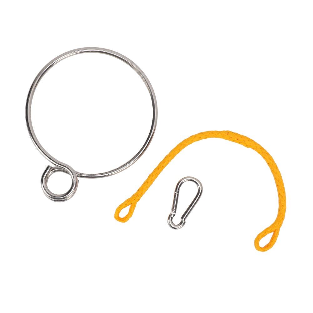 With Rope Stainless Steel Retrieval Ring 316 Stainless Steel Marine Retrieval Device For Boat