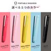 [Wählen Sie aus 5 Farben x Finden Sie Ihre Lieblingsfarbe Haarglätter] Agetsuya Agetsuya Mini Pop Haarglätter Babyrosa | Leicht, inklusive tragbarem hitzebeständig
