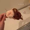 Asymmetrische Rose Blume Greifspange Damen Haarnadel Haiklammer Premium Kopf Blume Haaraccessoires Kopfschmuck