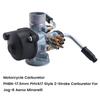 Motorcycle Carburetor PHBN-17.5mm PHVA17 Style 2-Stroke Carburetor for Yamaha Jog-R Aerox Minarelli