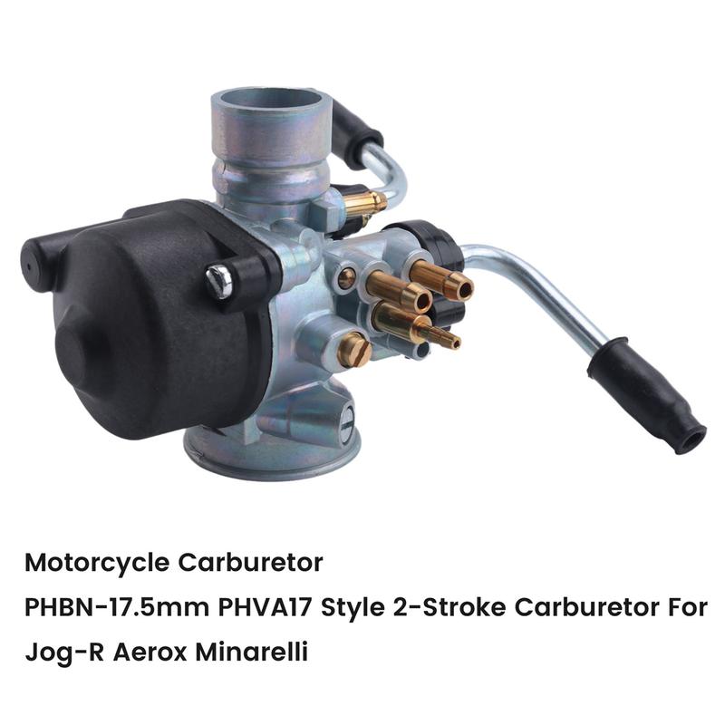 Motorcycle Carburetor PHBN-17.5mm PHVA17 Style 2-Stroke Carburetor for Yamaha Jog-R Aerox Minarelli