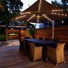 104 LED Garden Umbrella light Outdoor Waterproof IP67 String Lights Light Sensor Control Garden Decorative Lamp