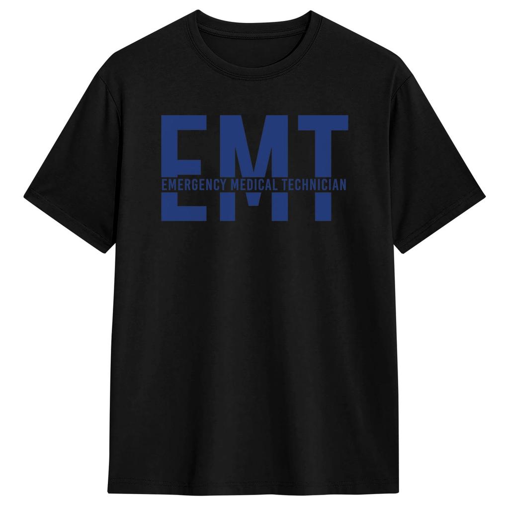 EMT Emergency medical T Shirt Summer  Y2K Retro T Shirts Cotton Harajuku Tee Shirt For Men Casual Tees
