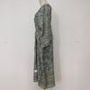 Womens Cotton Printed Beach Cover Up Dress With Waist Tie UPF Sun Protection Kimono Style Swimwear Set