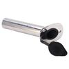 Rod Holder Flush Mount Heavy Duty 316 Stainless Steel UV Resistant PVC Cap 15 Degrees  245mm