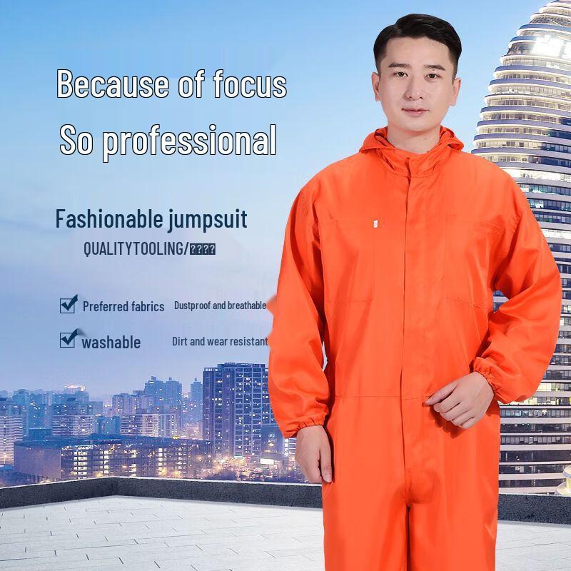 Ansi Jie All-Season Dirt-Resistant Protective Work Coverall