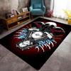 Skull Wings Engine Power carpet Suitable for all seasons printing Protective pad Office chair cushion Fashion
