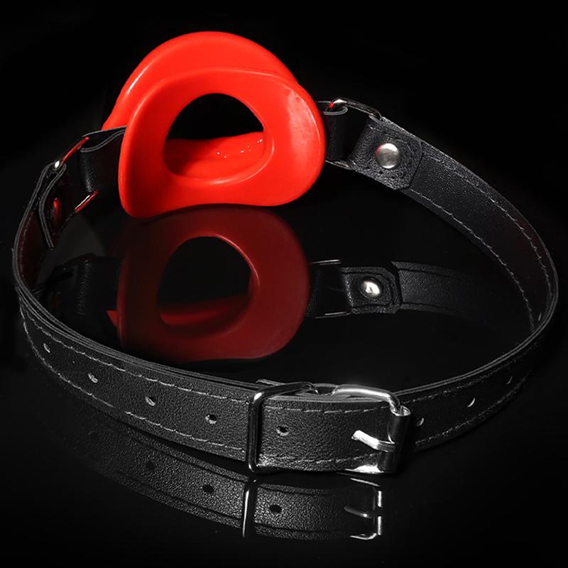 SM Sex Mouth Stopper, Bondage Sex Toys Mouth Shape Mouth Ball, Sexual Toys for Couples and Adult Products